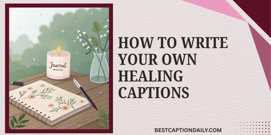 How To Write Your Own Healing Captions