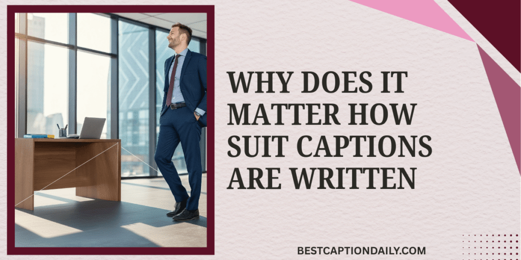 Why Does It Matter How Suit Captions Are Written