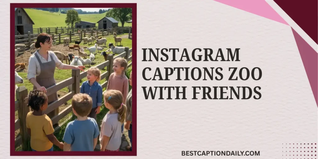 Instagram Captions Zoo with Friends