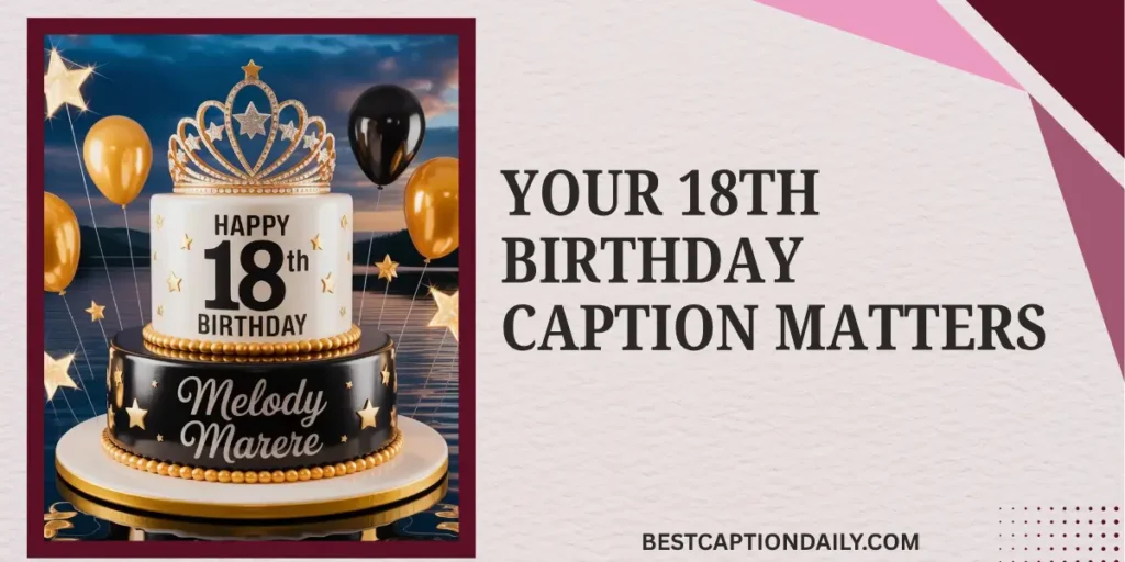 Your 18th Birthday Caption Matters