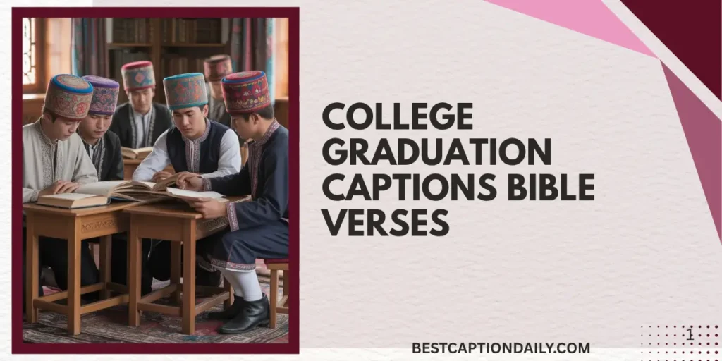 College Graduation Captions Bible Verses
