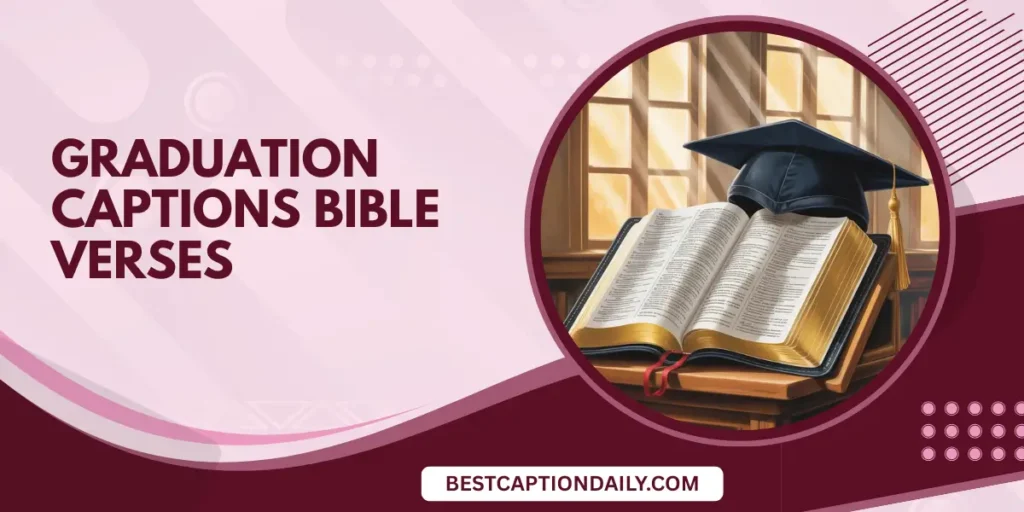  Graduation Captions Bible Verses