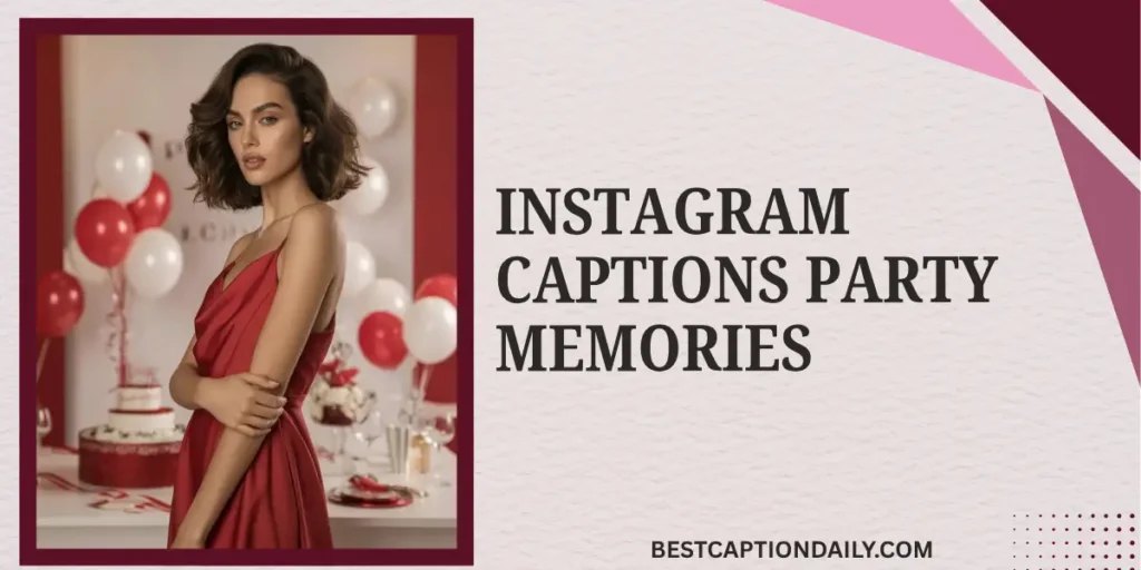 Instagram Captions Party Memories