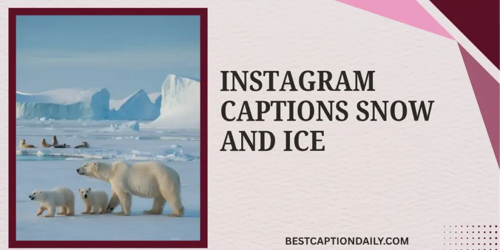 Instagram Captions Snow And Ice