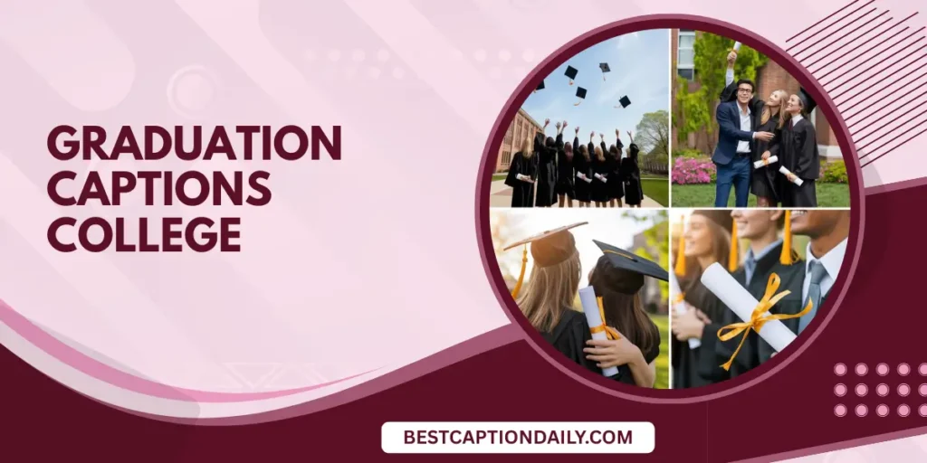 Graduation Captions College