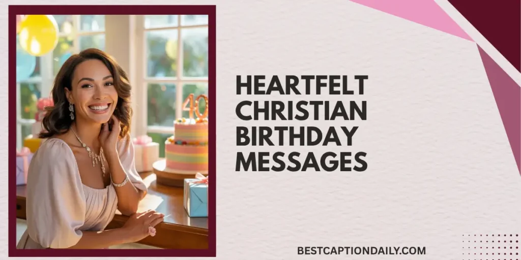 Heartfelt Christian Birthday Messages 