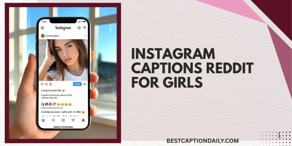 Instagram Captions Reddit for Girls 