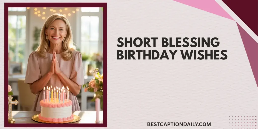 Short Blessing Birthday Wishes 