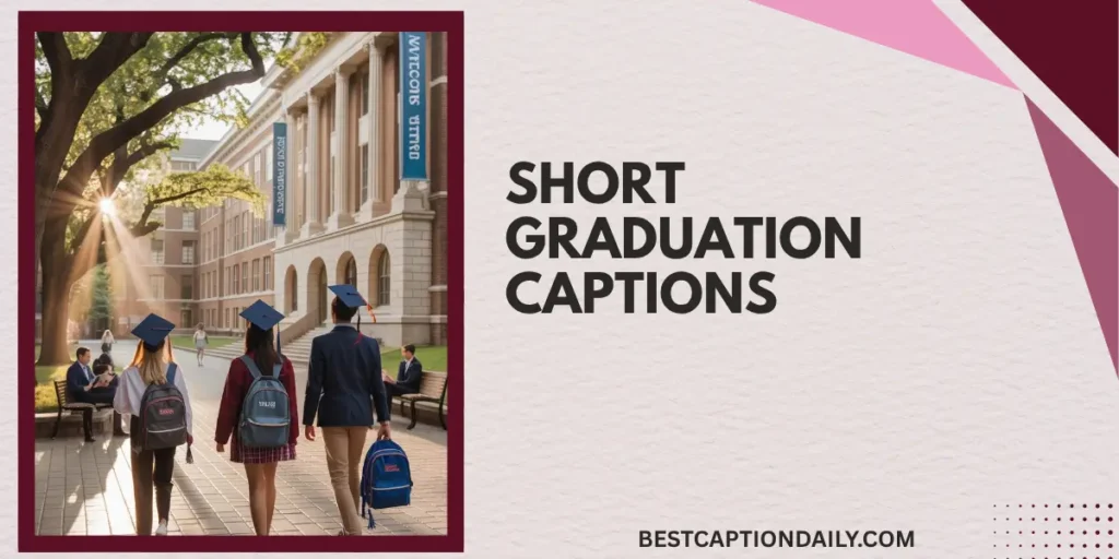Short Graduation Captions